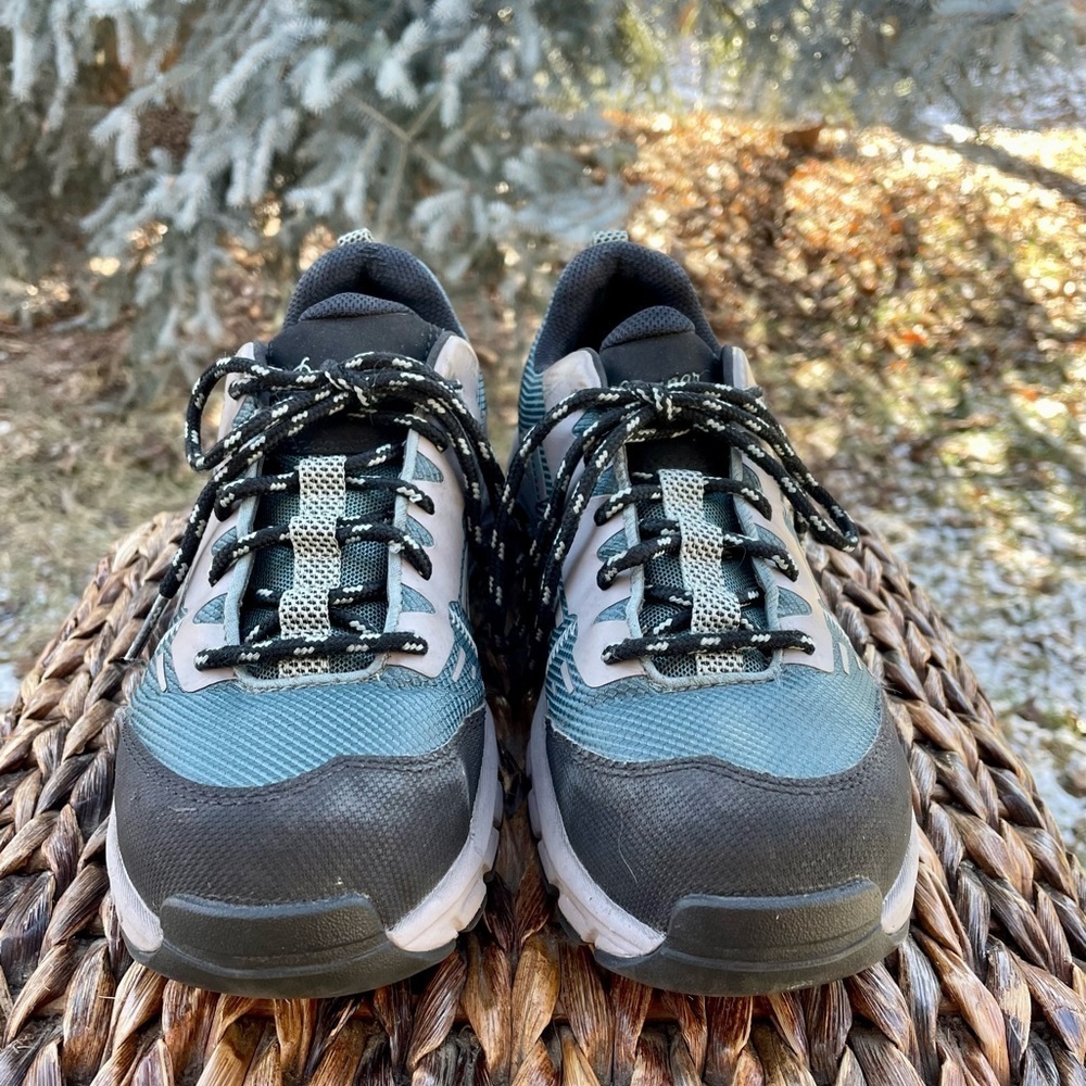 Danner Runtime Teal & Gray Composite Toe Work Shoe Style #12373 Women’s Size 8